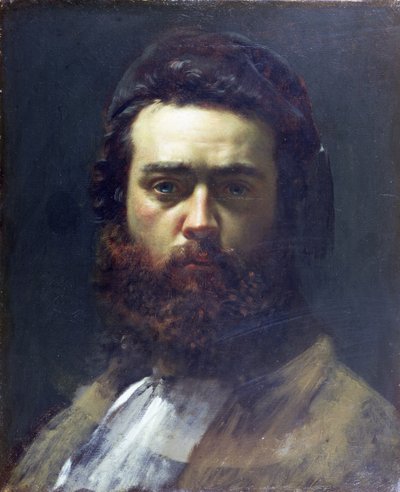Autoritratto da giovane da Victor Francois Eloi Biennoury